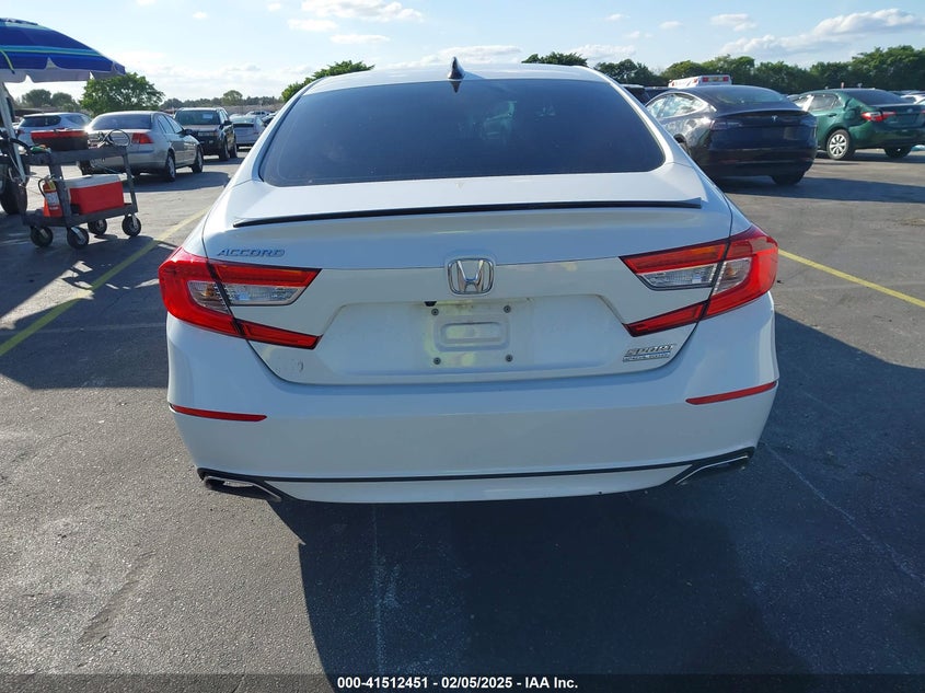 2021 HONDA ACCORD VIN: 1HGCV1F43MA036300