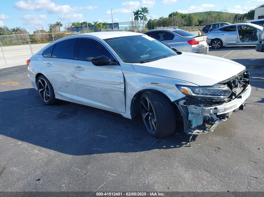 2021 HONDA ACCORD VIN: 1HGCV1F43MA036300