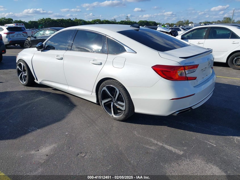 2021 HONDA ACCORD VIN: 1HGCV1F43MA036300