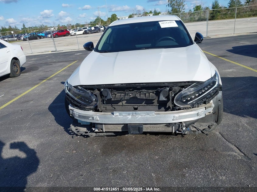 2021 HONDA ACCORD VIN: 1HGCV1F43MA036300