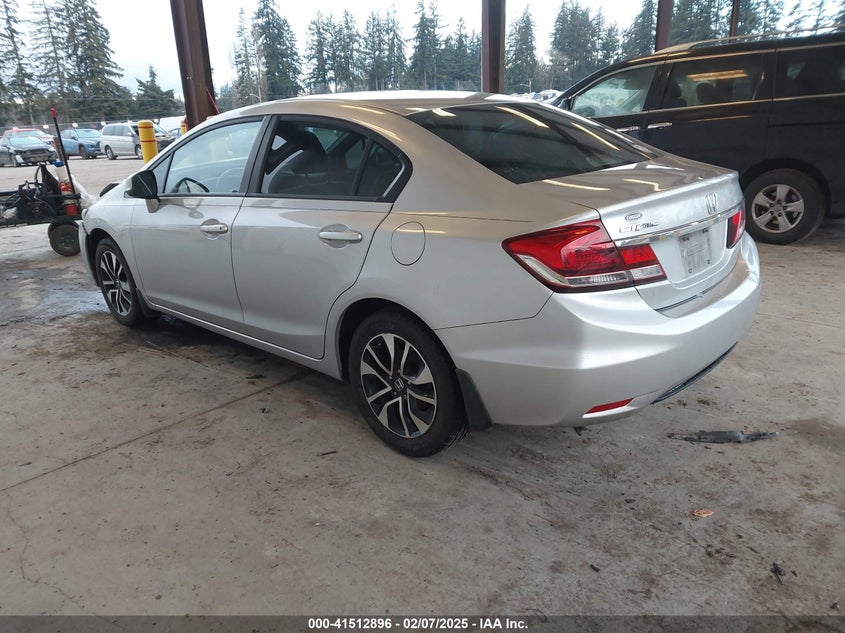 2013 HONDA CIVIC VIN: 19XFB2F88DE062336