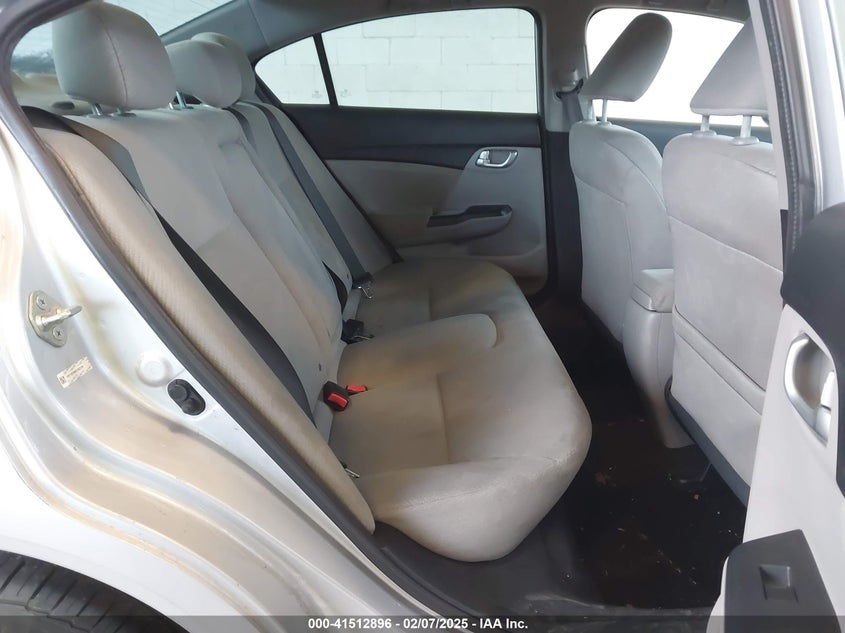 2013 HONDA CIVIC VIN: 19XFB2F88DE062336