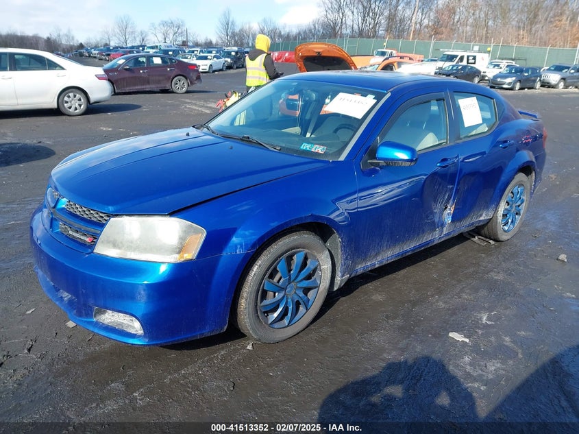 2014 DODGE AVENGER SXT - 1C3CDZCB7EN233651
