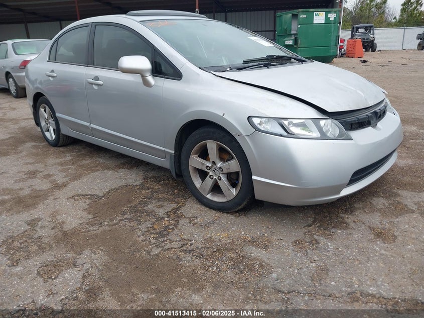 2006 HONDA CIVIC VIN: 1HGFA16856L070760