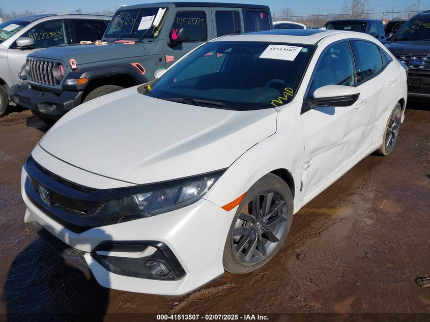 2021 HONDA CIVIC EX - SHHFK7H68MU230543