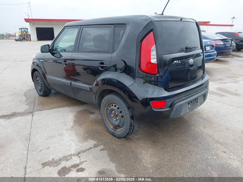 2013 KIA SOUL VIN: KNDJT2A58D7498995