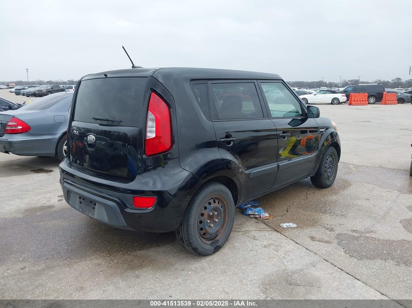 2013 KIA SOUL VIN: KNDJT2A58D7498995