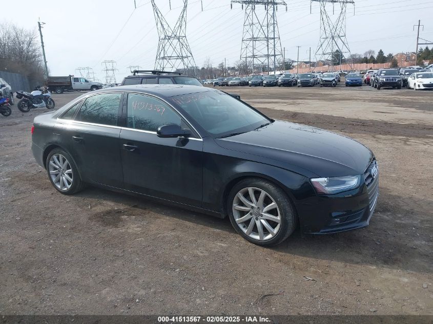 2013 AUDI A4 2.0T PREMIUM - WAUFFAFL6DN036748