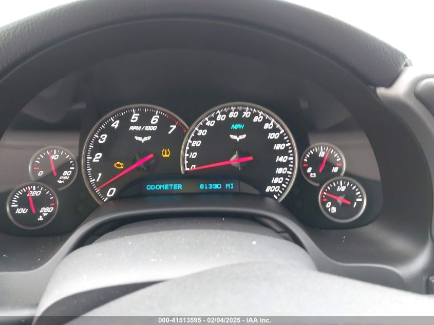 2007 Chevrolet Corvette VIN: 1G1YY26U675130825 Lot: 41513595