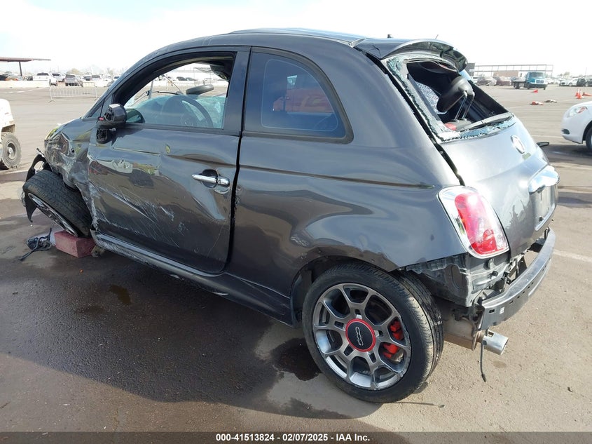 2014 FIAT 500 VIN: 3C3CFFBR9ET267856