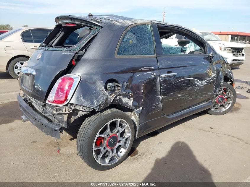 2014 FIAT 500 VIN: 3C3CFFBR9ET267856