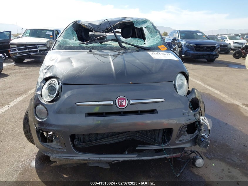 2014 FIAT 500 VIN: 3C3CFFBR9ET267856