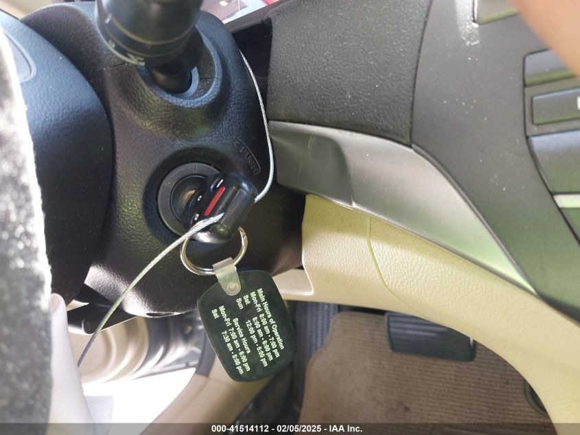 2010 Honda Accord 2.4 Ex-L VIN: 1HGCS1B88AA006660 Lot: 41514112