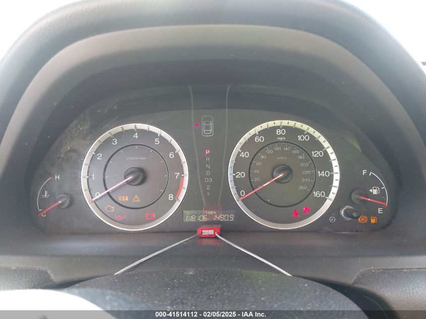 2010 Honda Accord 2.4 Ex-L VIN: 1HGCS1B88AA006660 Lot: 41514112