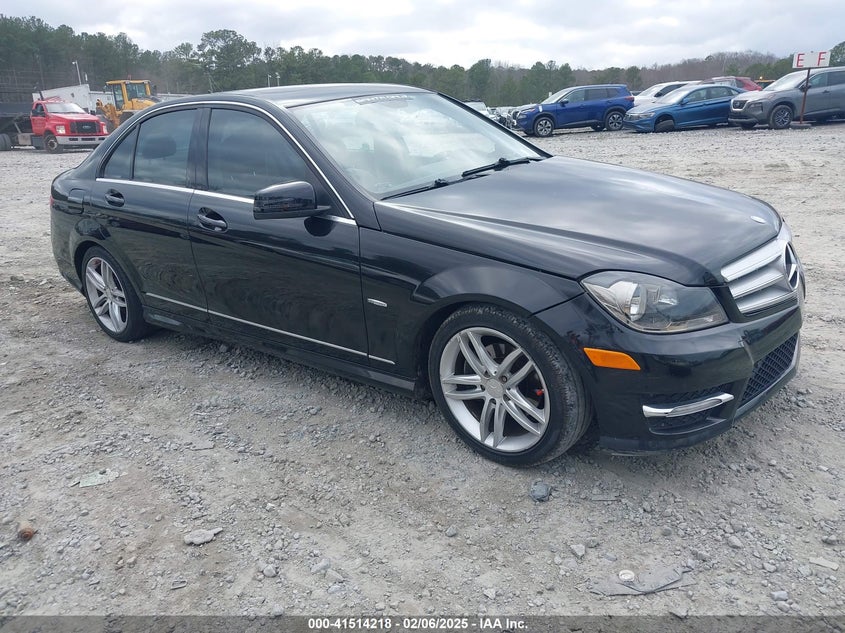 Vin: wddgf4hb1ca672518, lot: 42004884, mercedes-benz c 250 luxury/sport 2012 img_1