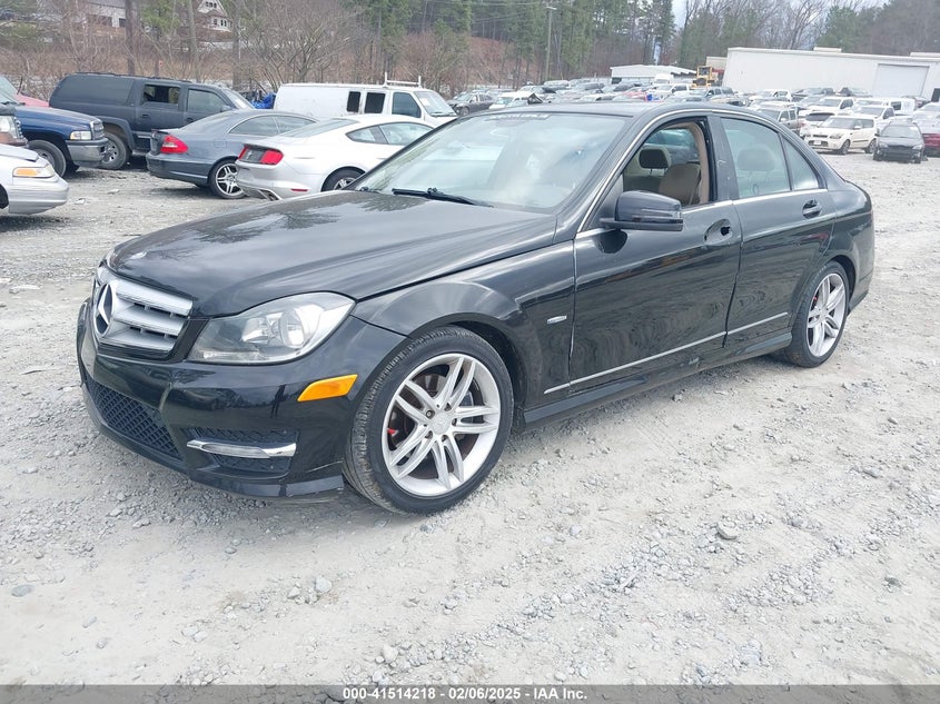 Vin: wddgf4hb1ca672518, lot: 42004884, mercedes-benz c 250 luxury/sport 20122