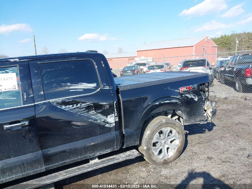 2022 Ford F-150 Platinum VIN: 1FTFW1ED3NFA42502 Lot: 41514431