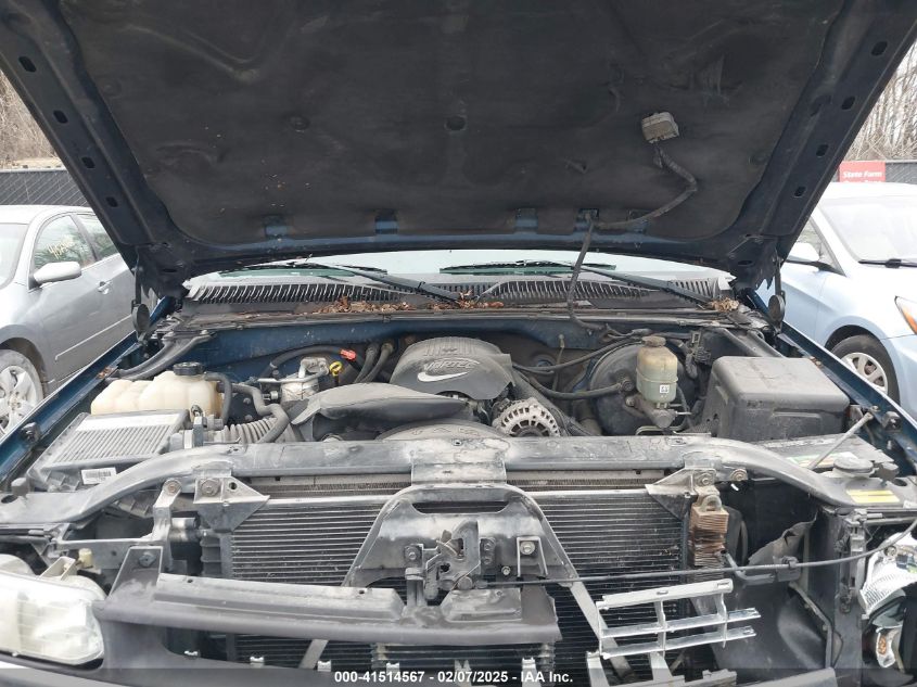 2002 Chevrolet Silverado 1500 Ls VIN: 2GCEK19T721324041 Lot: 41514567