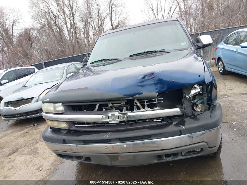 2002 Chevrolet Silverado 1500 Ls VIN: 2GCEK19T721324041 Lot: 41514567
