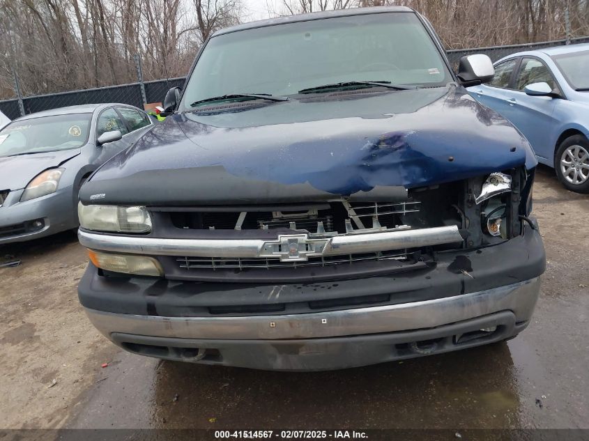 2002 Chevrolet Silverado 1500 Ls VIN: 2GCEK19T721324041 Lot: 41514567