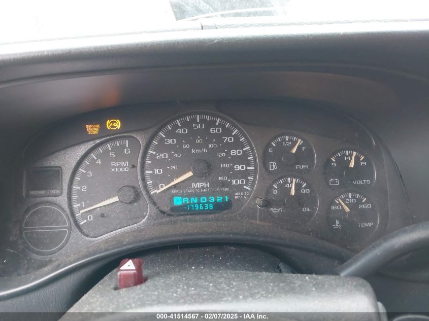 2002 Chevrolet Silverado 1500 Ls VIN: 2GCEK19T721324041 Lot: 41514567