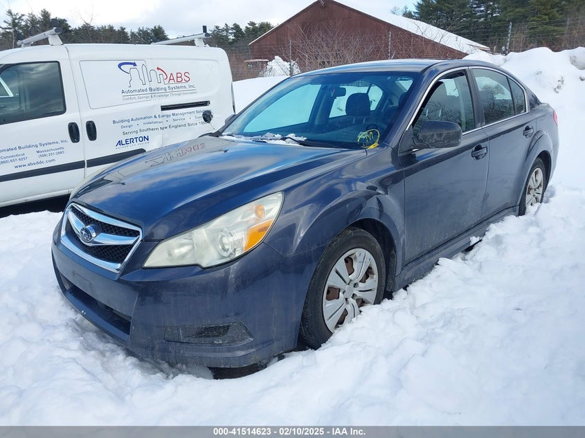 2011 SUBARU LEGACY VIN: 4S3BMCA64B3213620