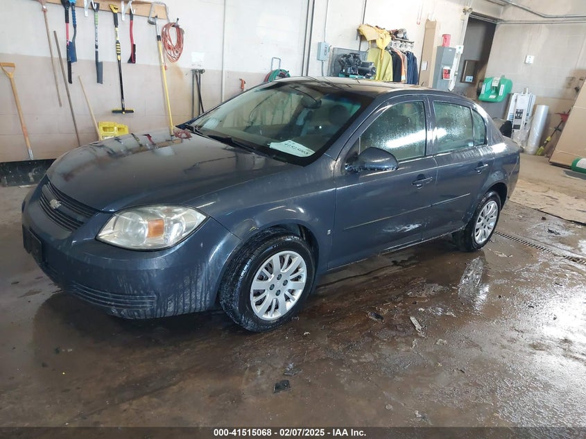2009 CHEVROLET COBALT VIN: 1G1AT58H597116455
