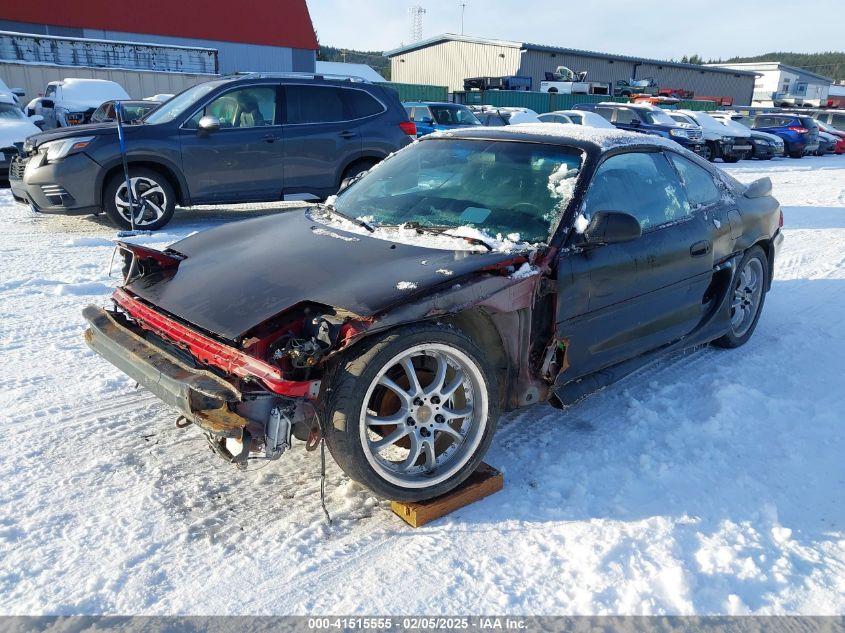 1991 Toyota Mr2 black coupe gasoline JT2SW21M7M0003187 photo #3