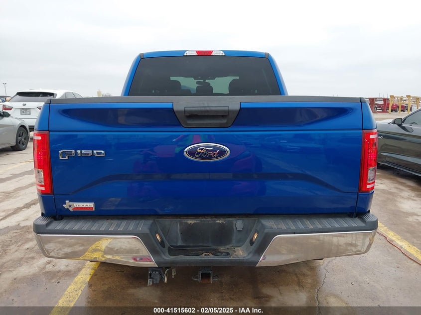 2017 FORD F-150 VIN: 1FTEW1C81HKE14349