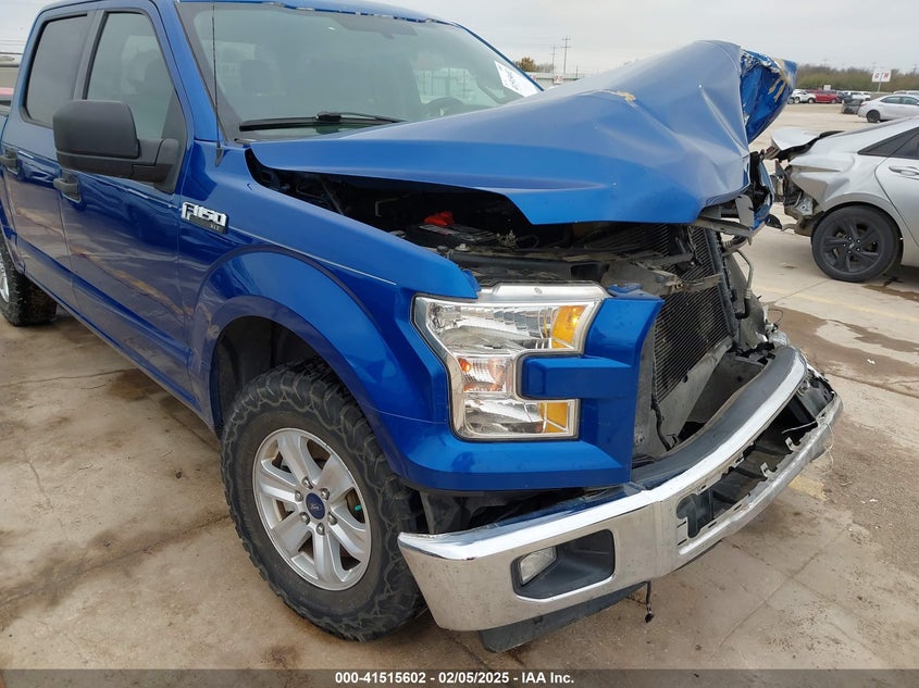2017 FORD F-150 VIN: 1FTEW1C81HKE14349
