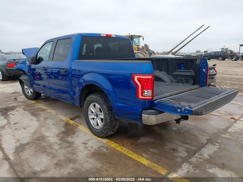 2017 FORD F-150 VIN: 1FTEW1C81HKE14349