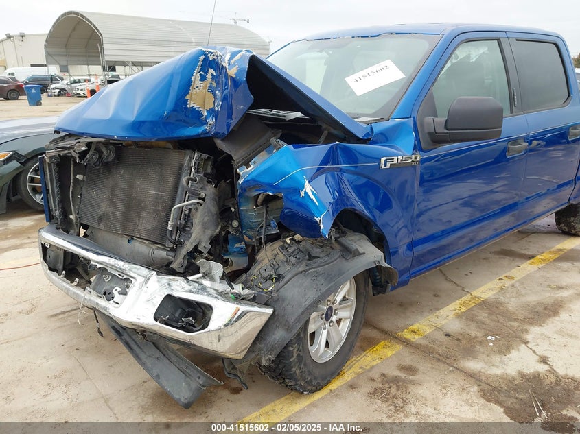 2017 FORD F-150 VIN: 1FTEW1C81HKE14349