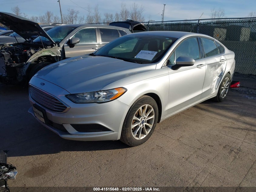 2017 FORD FUSION VIN: 3FA6P0H70HR155771
