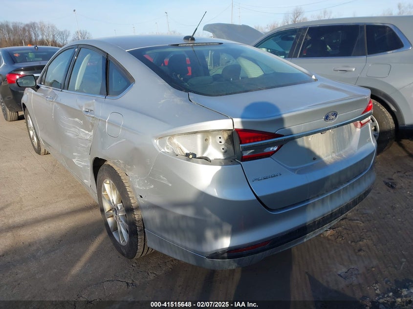 2017 FORD FUSION VIN: 3FA6P0H70HR155771