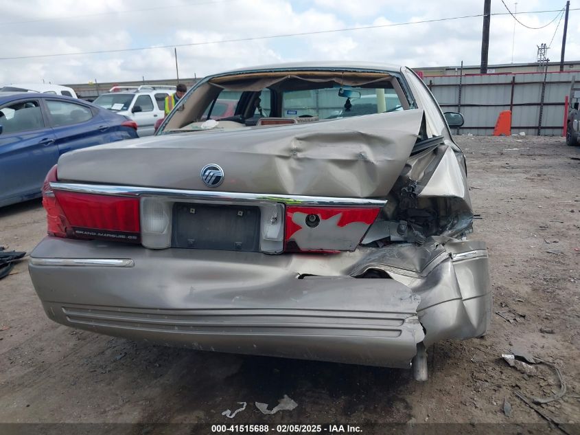 2001 Mercury Grand Marquis Gs VIN: 2MEFM74W11X607726 Lot: 41515688