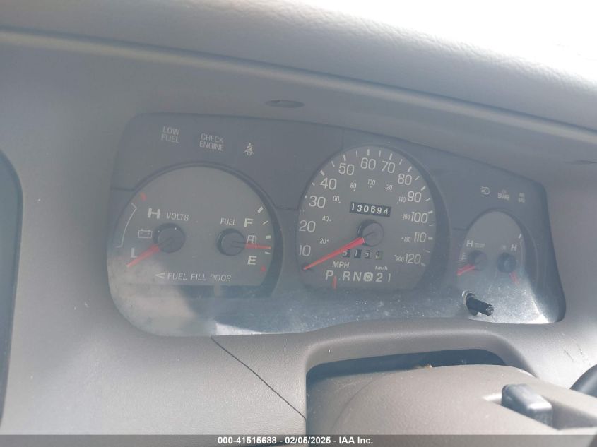 2001 Mercury Grand Marquis Gs VIN: 2MEFM74W11X607726 Lot: 41515688