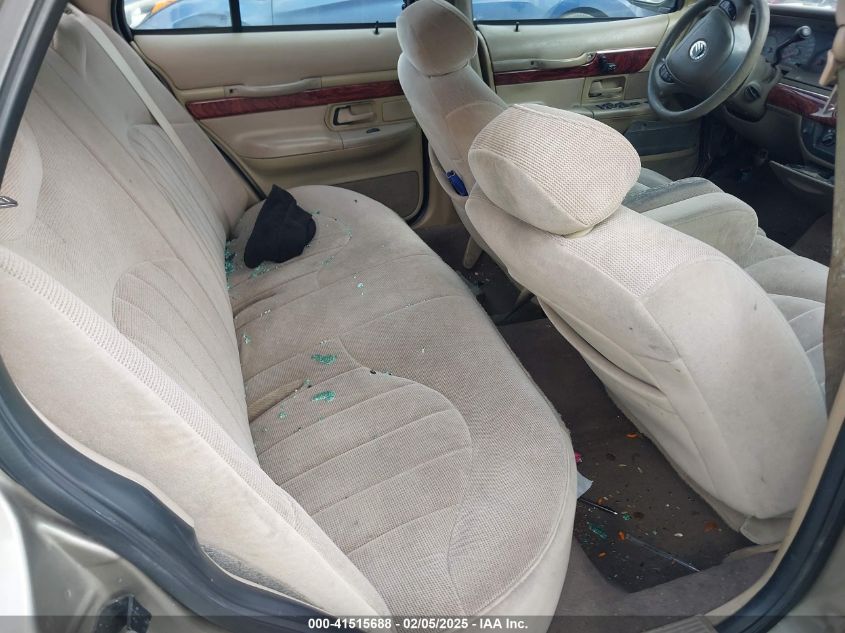 2001 Mercury Grand Marquis Gs VIN: 2MEFM74W11X607726 Lot: 41515688