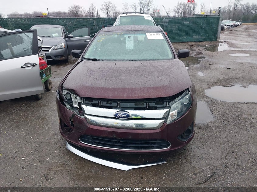 2012 FORD FUSION VIN: 3FAHP0GA5CR335360