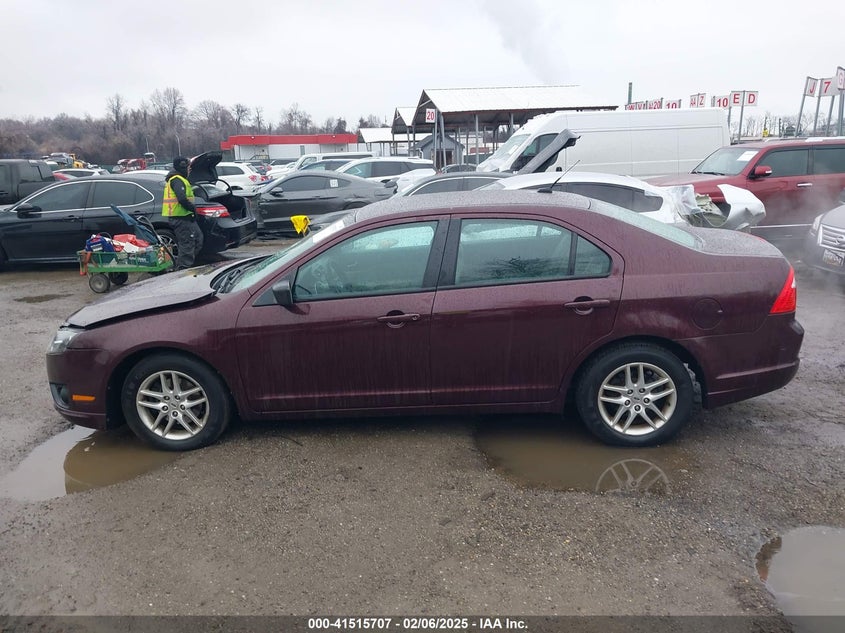 2012 FORD FUSION VIN: 3FAHP0GA5CR335360