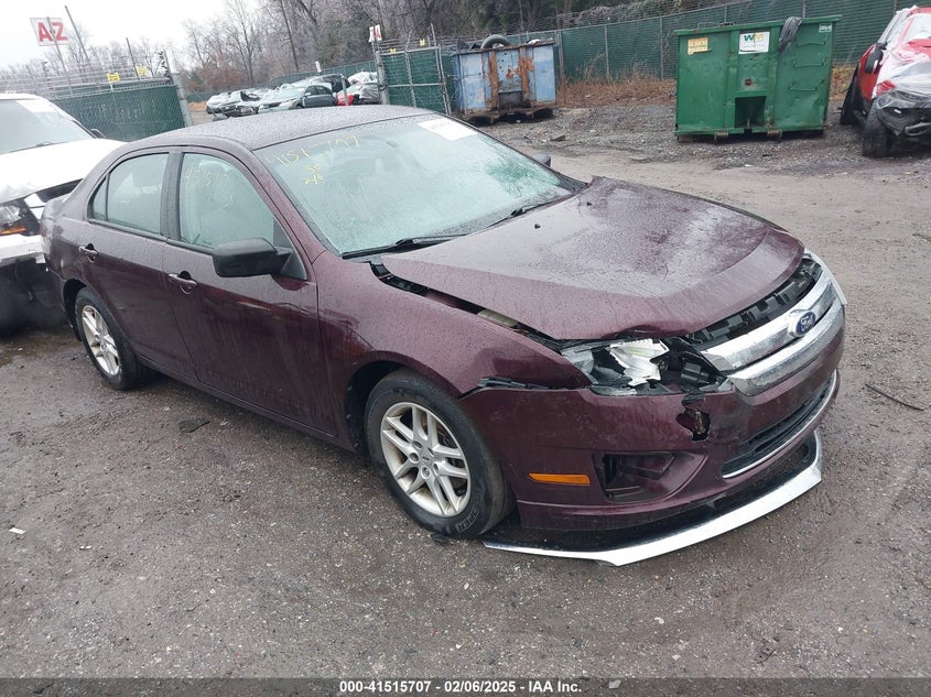 2012 FORD FUSION VIN: 3FAHP0GA5CR335360