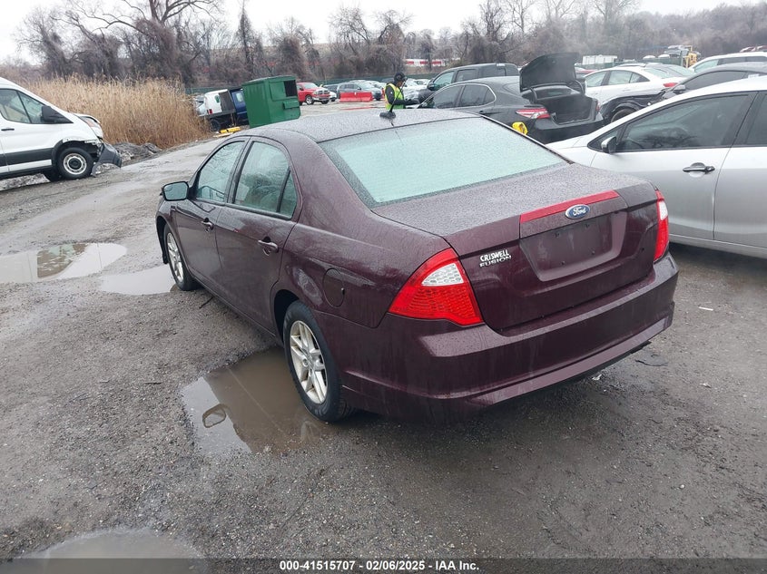 2012 FORD FUSION VIN: 3FAHP0GA5CR335360