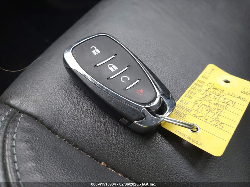 2017 CHEVROLET CRUZE VIN: 3G1BF6SM7HS589202