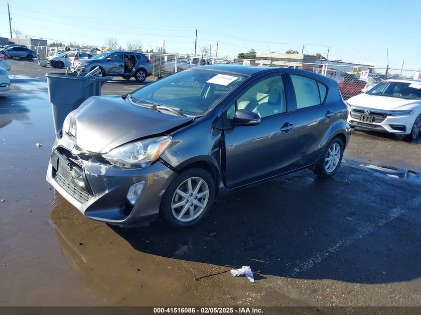 2016 TOYOTA PRIUS C VIN: JTDKDTB30G1127339