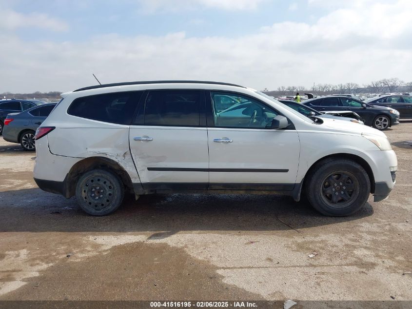 2014 Chevrolet Traverse Ls VIN: 1GNKRFKD5EJ334776 Lot: 41516195