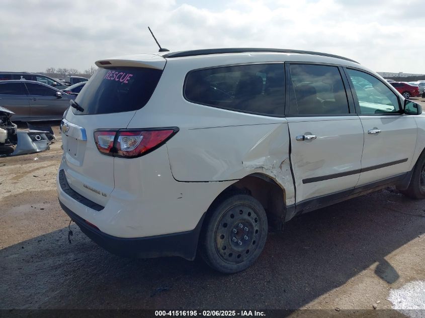 2014 Chevrolet Traverse Ls VIN: 1GNKRFKD5EJ334776 Lot: 41516195