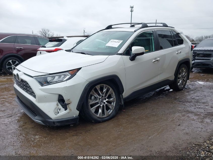 2020 Toyota Rav4 Limited VIN: 2T3N1RFV6LW086098 Lot: 41516292