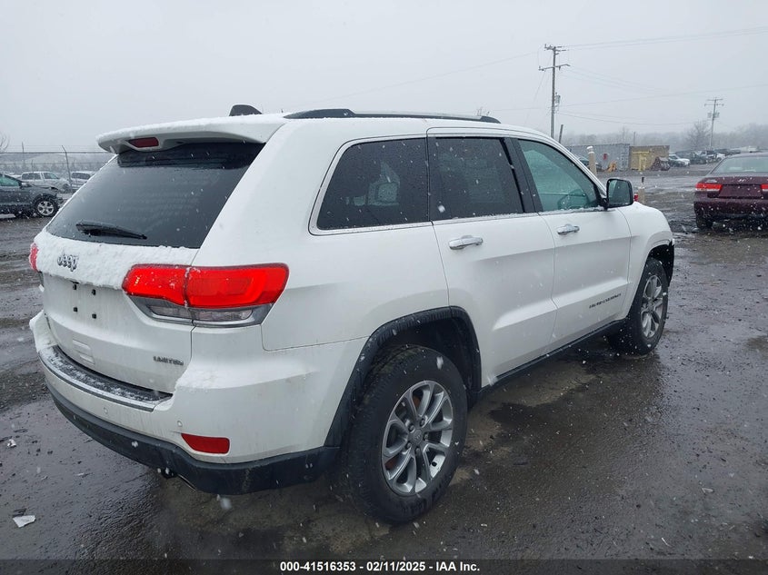 2015 JEEP GRAND CHEROKEE VIN: 1C4RJFBGXFC205916