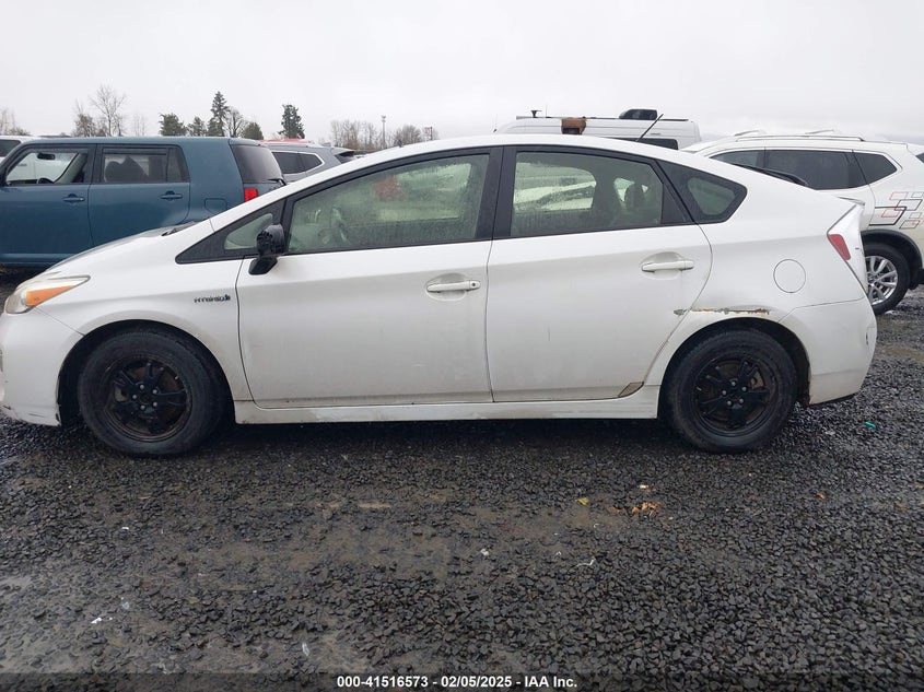 2012 TOYOTA PRIUS VIN: JTDKN3DU2C5518109