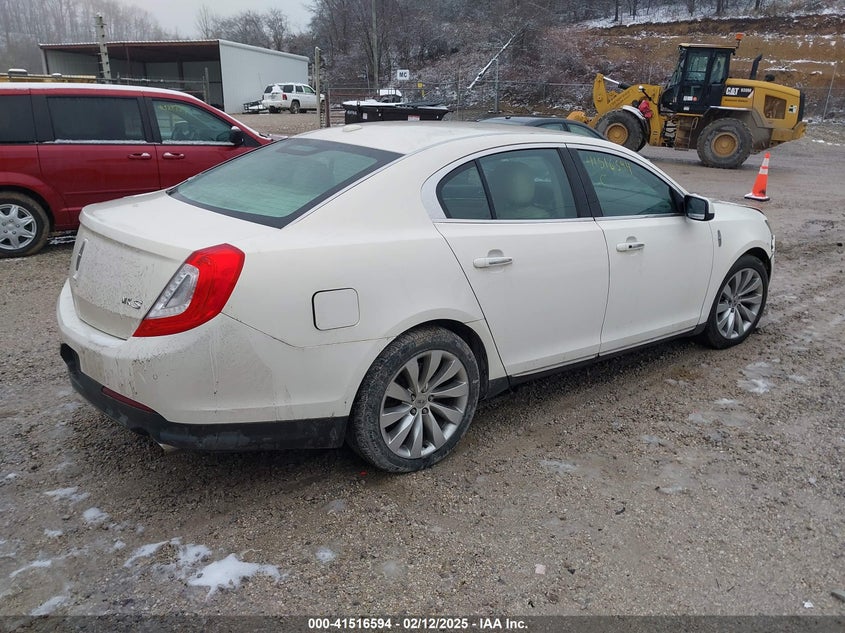 2013 LINCOLN MKS VIN: 1LNHL9DK4DG616299