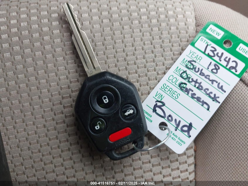 2018 SUBARU OUTBACK 2.5I PREMIUM - 4S4BSAFC2J3361316